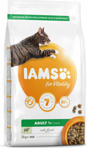 Iams Cat Adult Lamb 2 kg