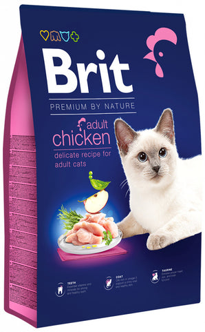 Brit Premium by Nature Cat Adult Chicken 8kg