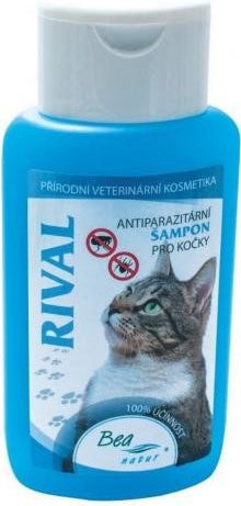 Bea Natur Rival antiparazitní šampon kočka 220ml