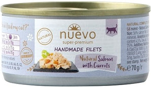 Nuevo Cat Handmade Salmon & Carrots 70 g