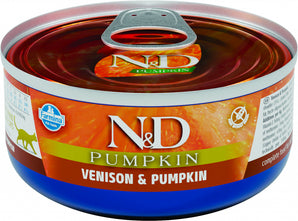 N&D PUMPKIN CAT Adult Venison & Pumpkin 70g