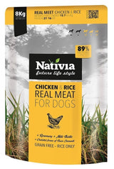 Krmivo pro psy Nativia Real Meat Chicken & Rice 8kg