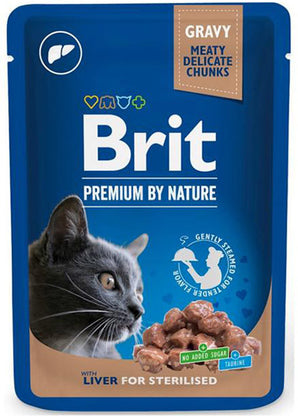 Brit Premium Cat Liver for Sterilized 100 g