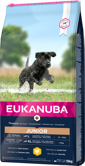 Eukanuba Dog Junior Large & Giant 15kg