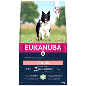 Eukanuba Dog Senior Small&Medium Lamb&Rice 2,5kg