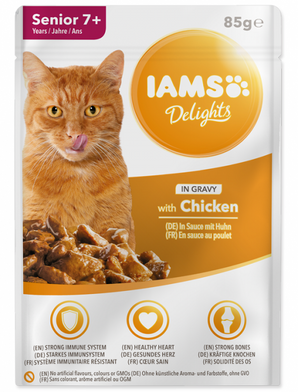 Iams Senior Cat chicken 85g