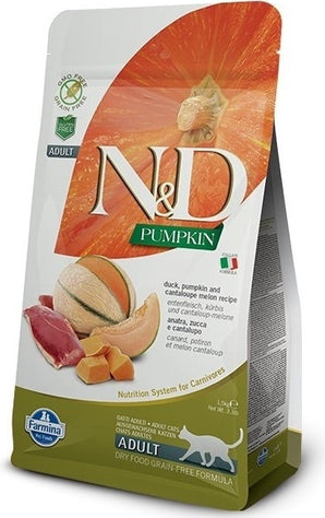 N&D Pumpkin Cat Adult Duck & Cantaloupe melon 5 kg