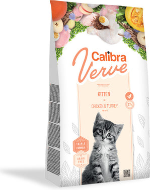 Calibra Verve Grain Free Kitten Chicken & Turkey 3,5 kg