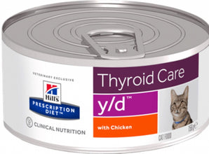 Hill's Prescription Diet Y/D Thyroid Care 156g