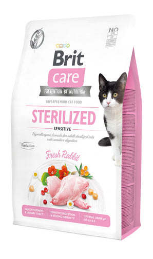 Brit Care Cat Grain-Free Sterilized Sensitive 2kg