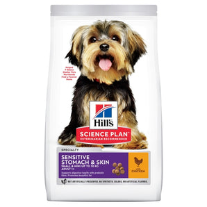 Hill's Can. SP Sensitive Adult Small Chicken 1,5kg