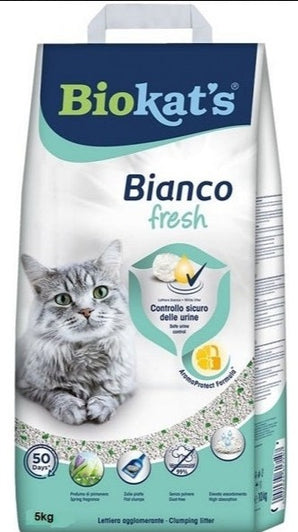 Podestýlka Biokat's Bianco Fresh Control 5kg