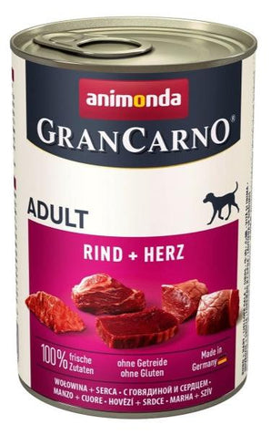 Animonda GranCarno konz. Adult Hovězí srdce 400g