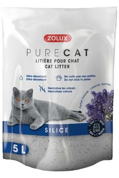 Podestýlka PURECAT levandule silica 5l