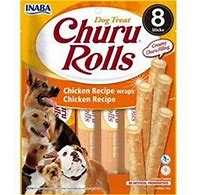 Churu Dog Rolls Chicken wraps Chicken 8x12g