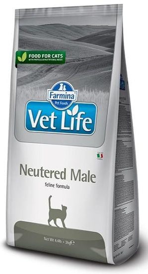 Vet Life Natural Feline Neutered Male 10kg