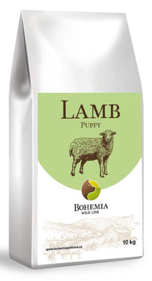 BOHEMIA Wild Puppy Lamb, 10 kg, krmivo pro štěňata s jehněčím masem.