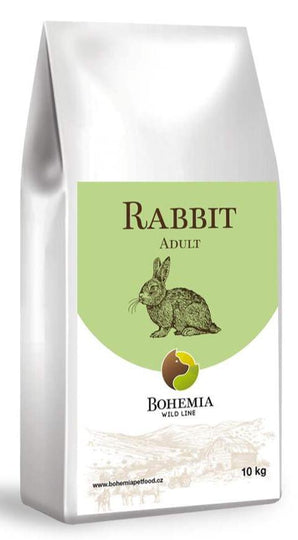 BOHEMIA Wild Adult Rabbit, 10 kg, krmivo pro psy s králíkem.