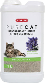 Deodorant PURECAT, zimolez, 1 l, Zolux, deodorant pro kočičí toalety.